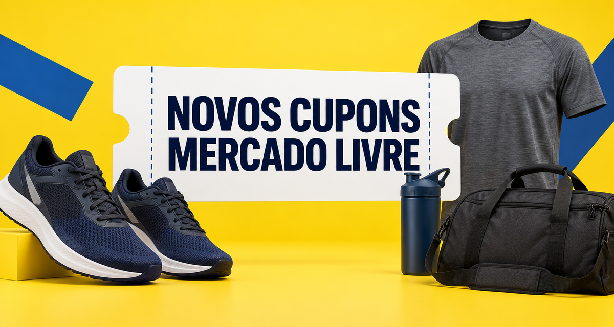 Cupom Adidas Mercado Livre: descontos em tênis e roupas