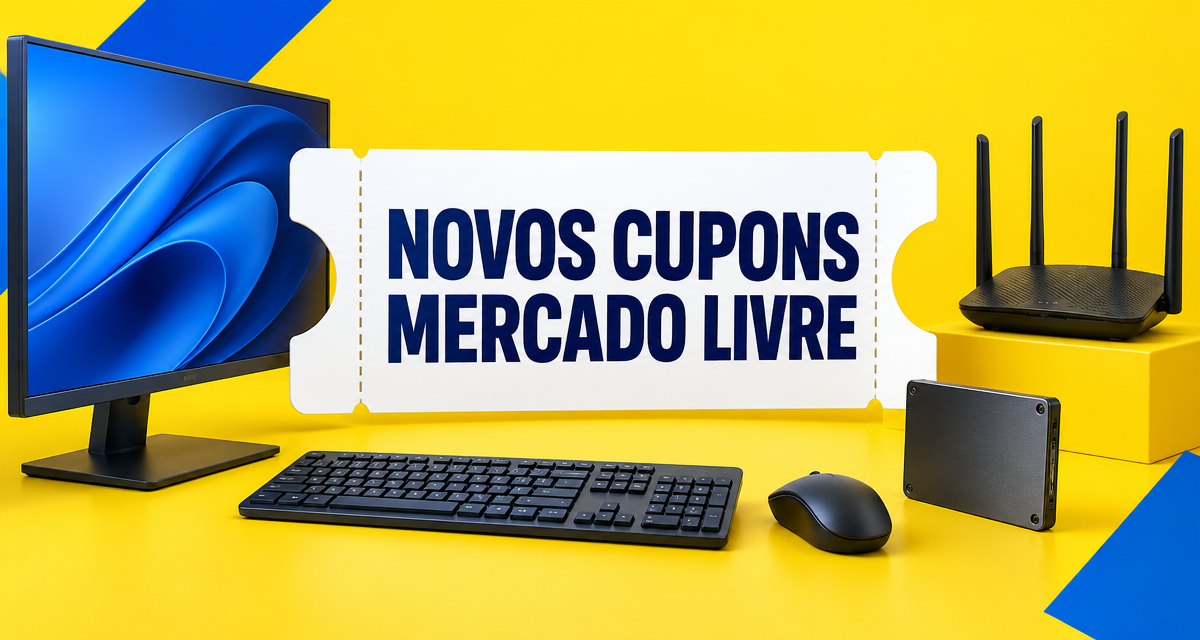 Cupom Mercado Livre Informática: descontos e códigos