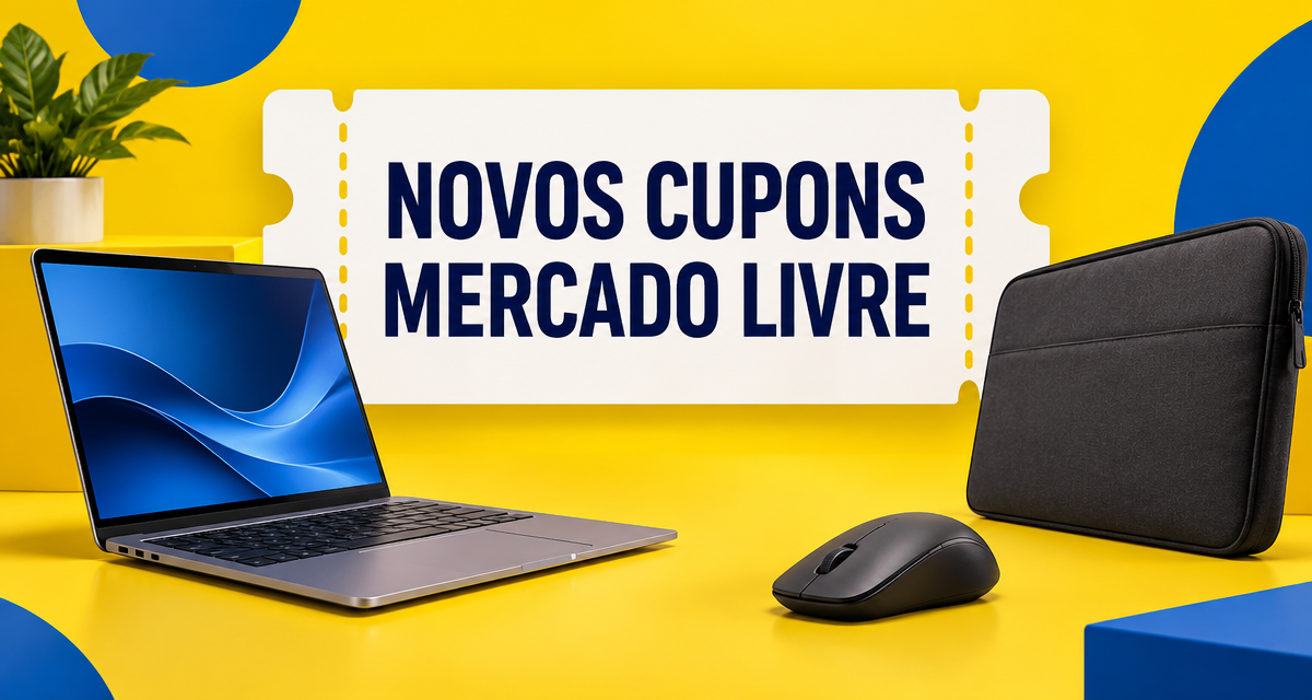 Cupom Mercado Livre Notebook: descontos válidos hoje